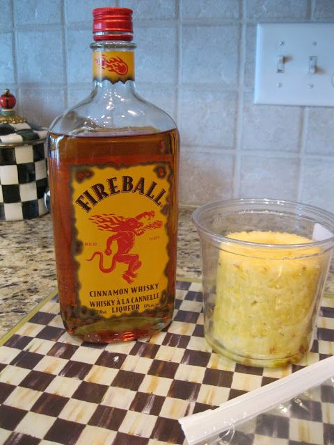 Fireball and Pineapple Juice Ratios