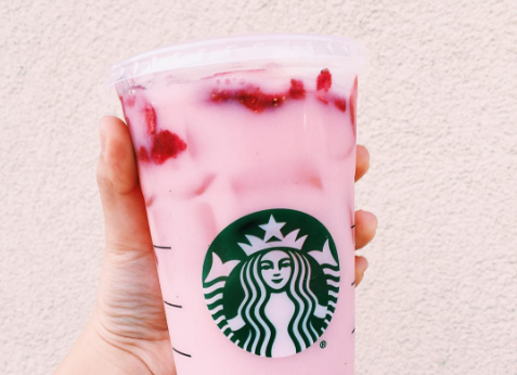 How to Make Starbucks Pink Drink with Vanilla Cold Foam at Home