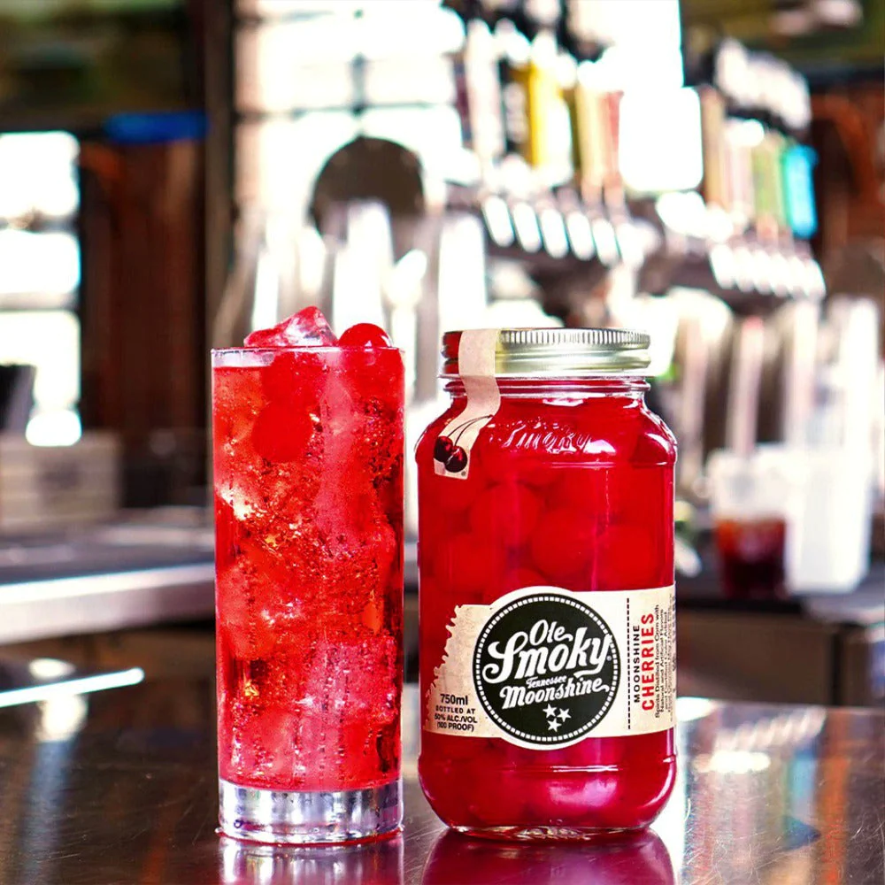 Moonshine cherries Alcohol percentage