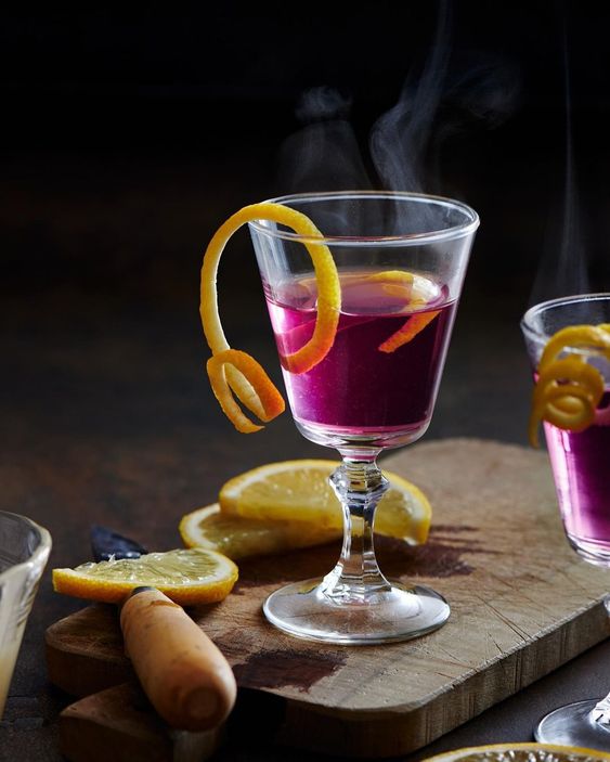 Purple Rain Cocktail gin