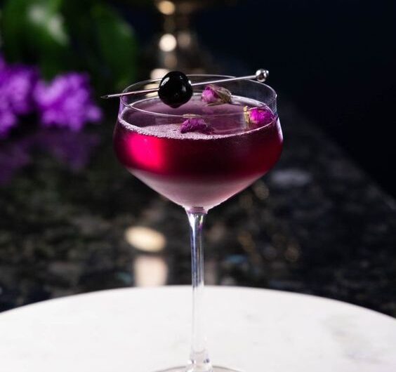 Purple Rain cocktail Recipe