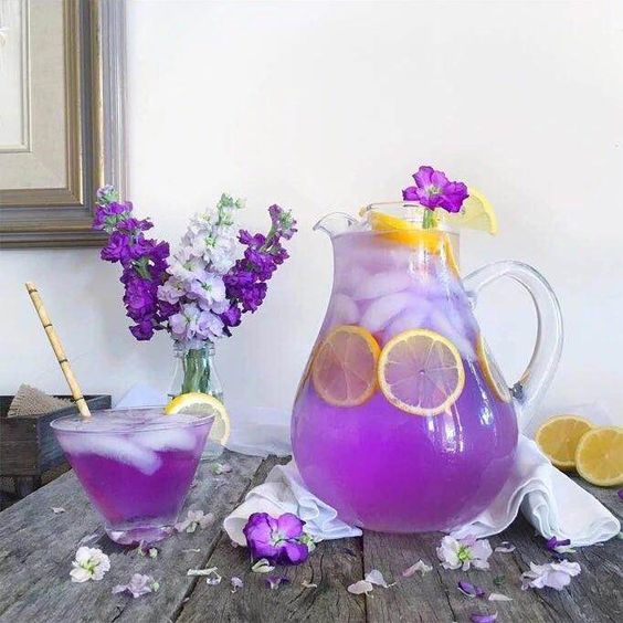 How to Make color changing Butterfly Pea Flower Cocktail at Home