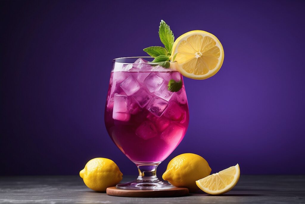 History of Purple moon cocktail