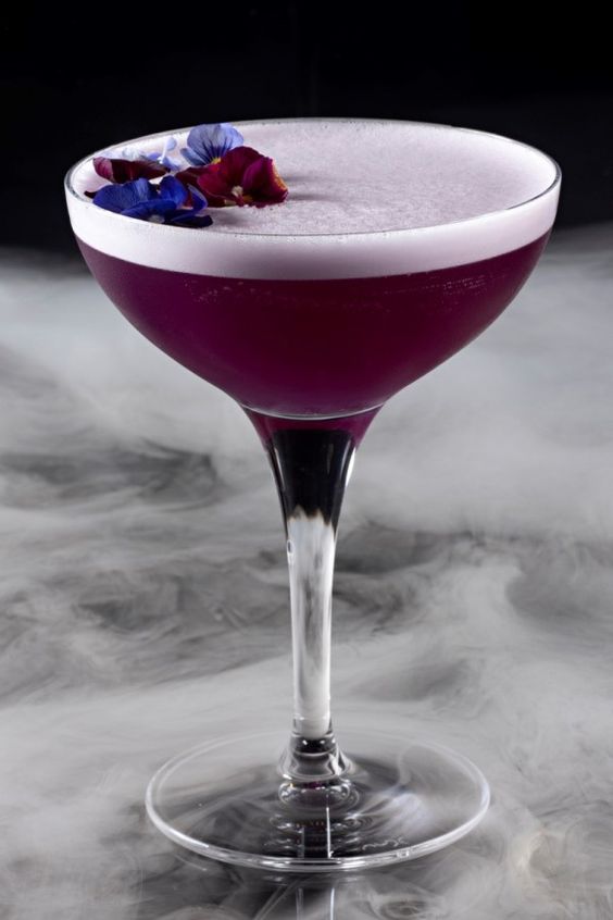 Purple Rain cocktail of Wetherspoons