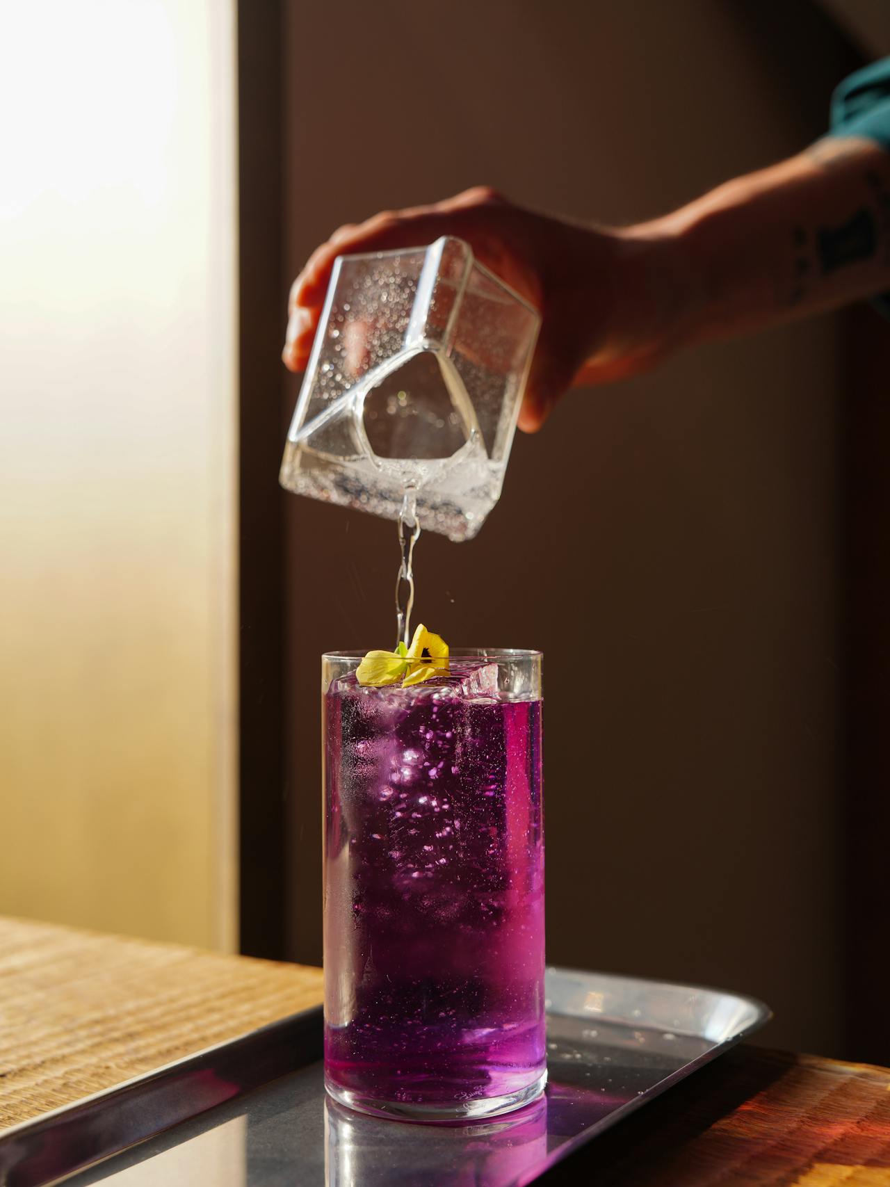 Purple Moon Cocktail Recipe with vodka