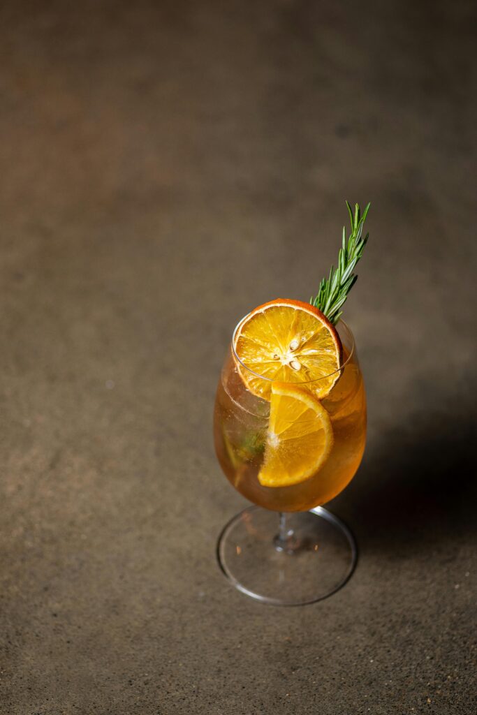 Bourbon Peach Tea Cocktail