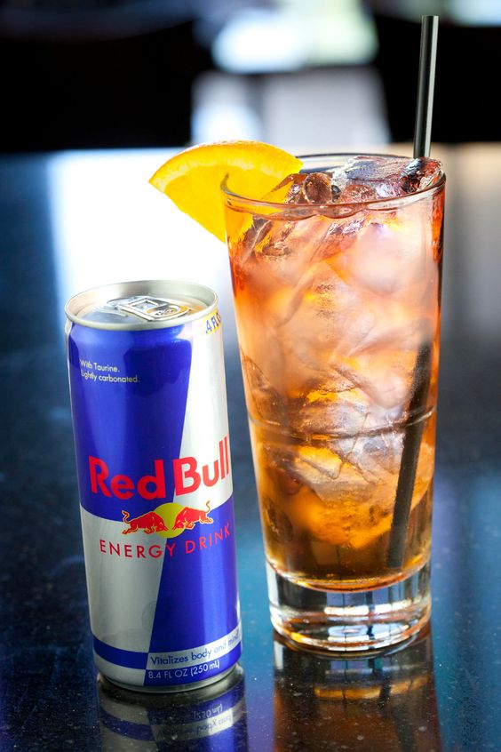Red bull and Whiskey cocktail recipe