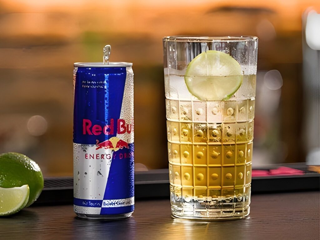 What other alcohol goes best with Red Bull?