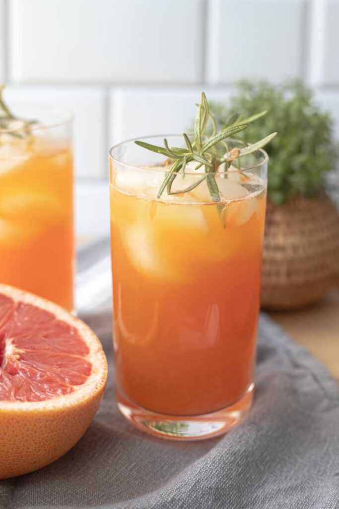 starbucks iced shaken black tea with ruby grapefruit and honey recipe