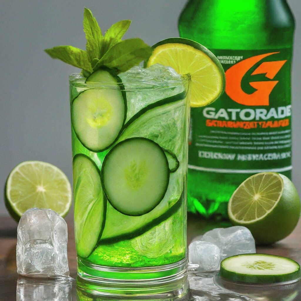 Cucumber Lime Vodka Gatorade Cocktail Recipe