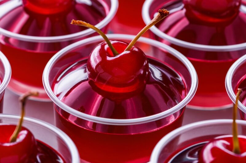 Easy Cherry Vodka Jello Shots Recipe