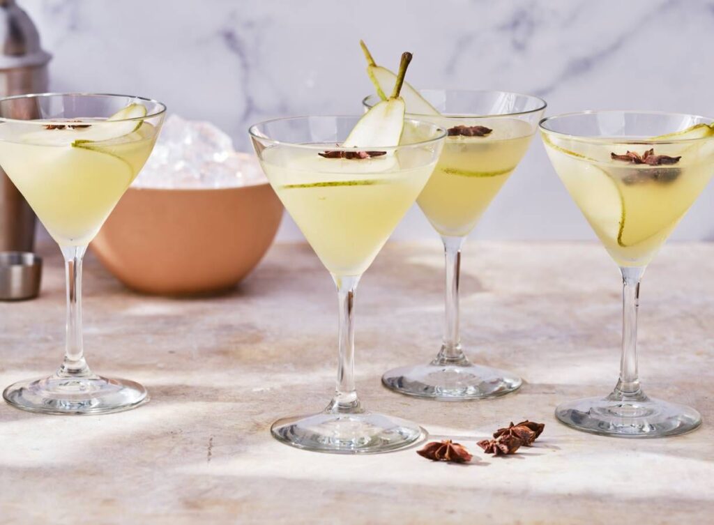 Spiced Pear Martini