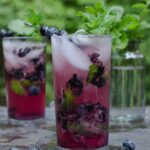 Blueberry Mojito Mocktail