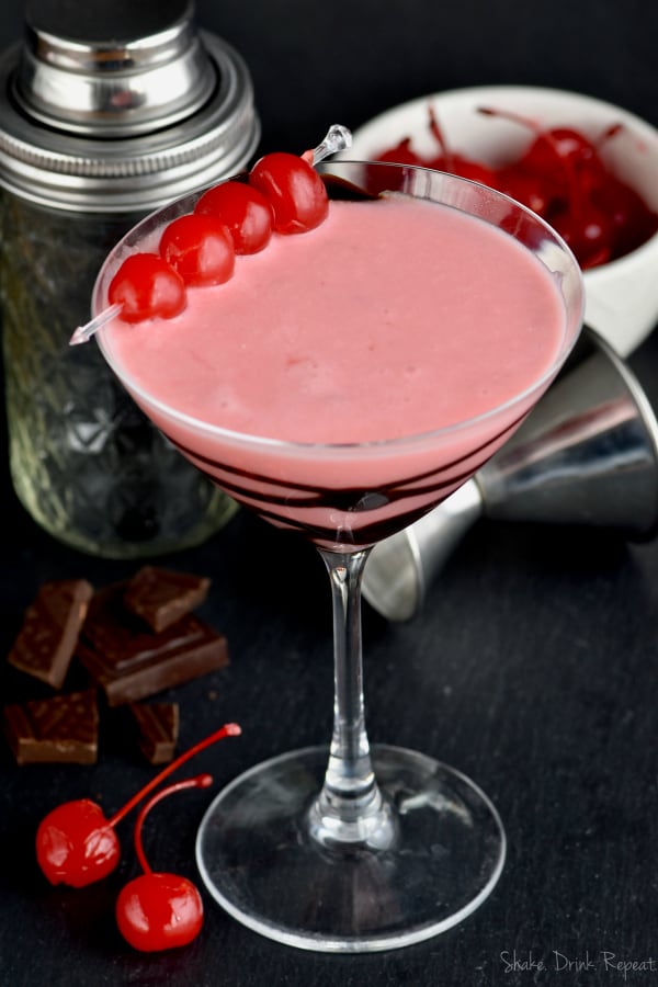 Chocolate-Covered Cherry Martini Recipe