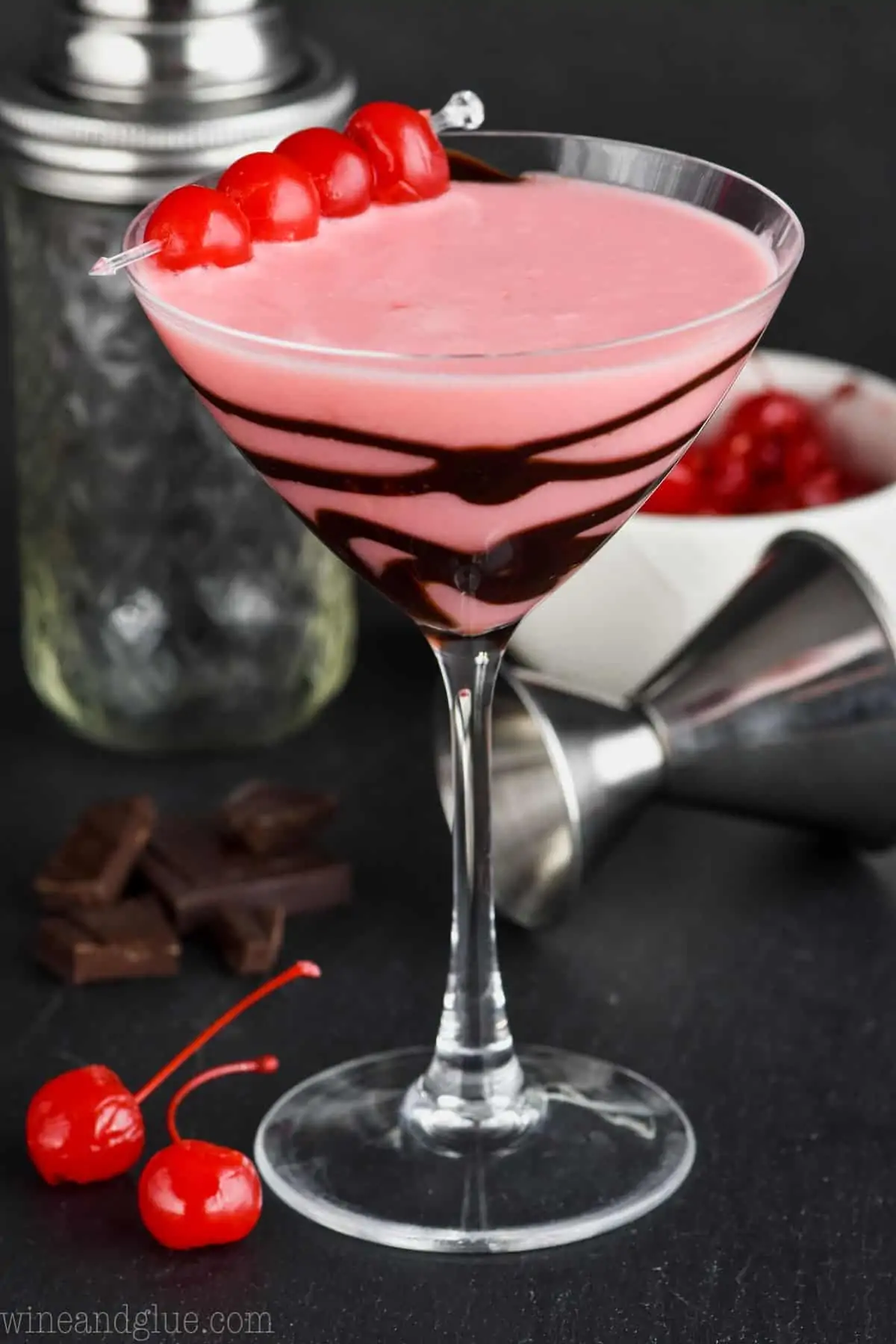 Chocolate-Covered Cherry Martini Recipe