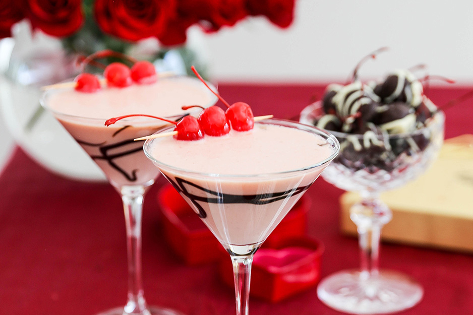 Chocolate-Covered Cherry Martini Recipe