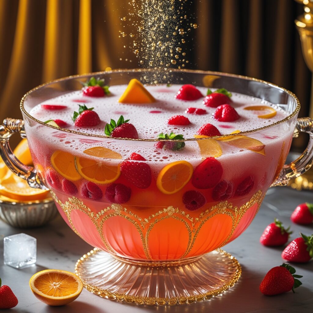 Easy Champagne Punch Recipe for a Crowd