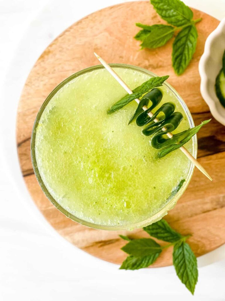 Ginger Cucumber Mint Mocktail Recipe