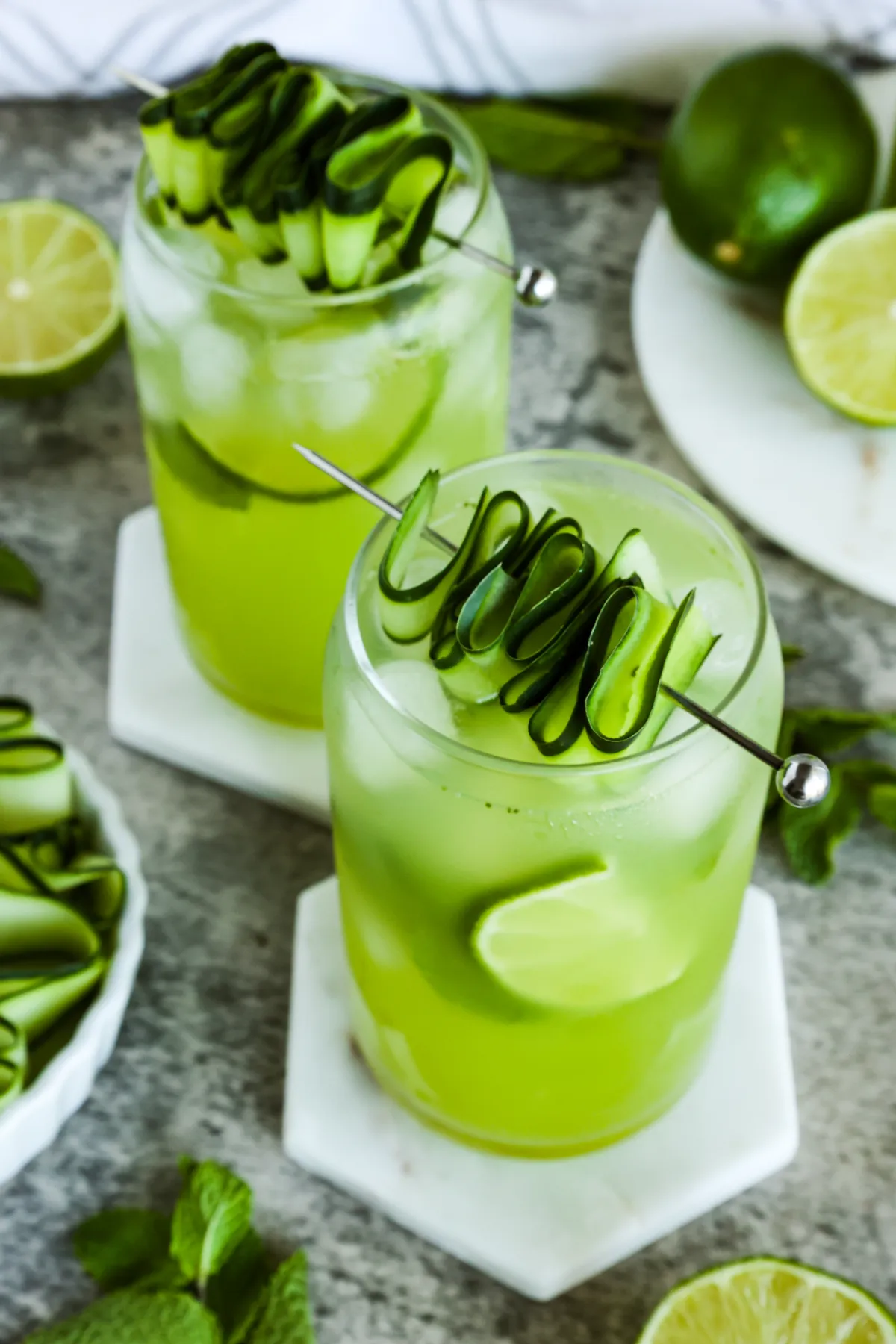 Ginger Cucumber Mint Mocktail Recipe