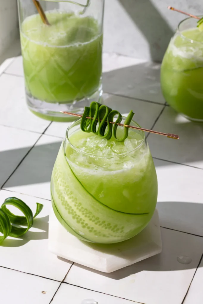 Ginger Cucumber Mint Mocktail Recipe 