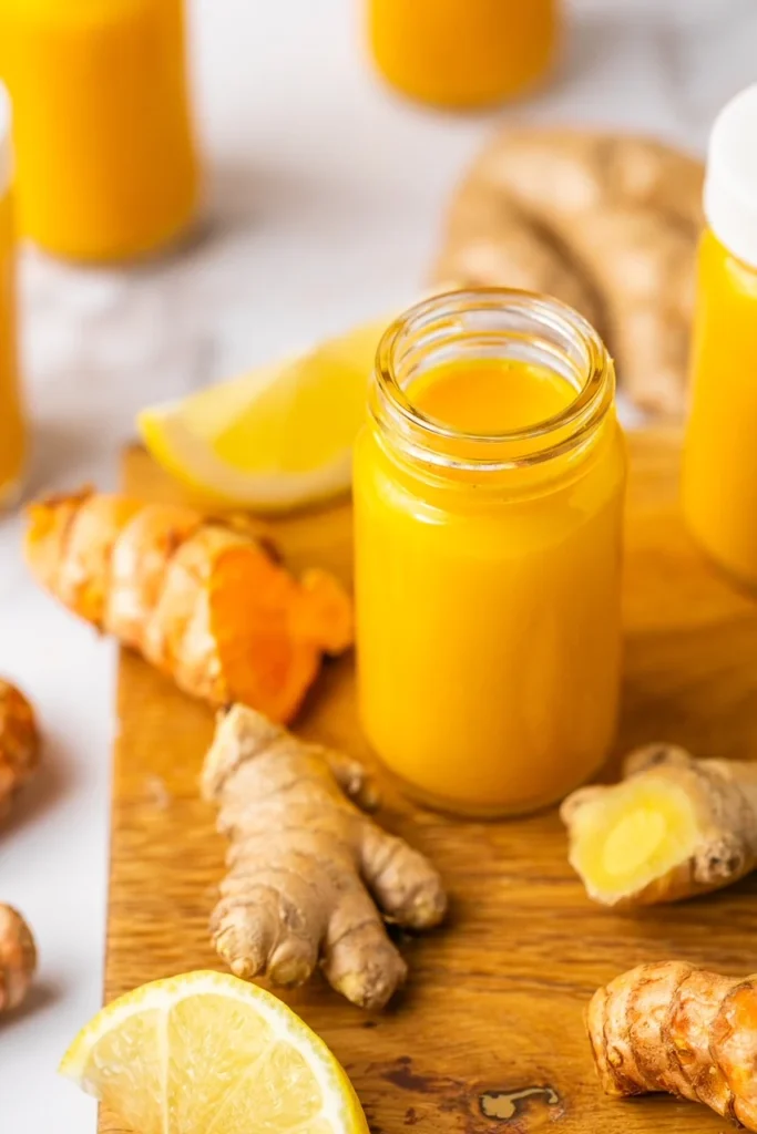 Healthy Ginger Wellness Shots Recipe