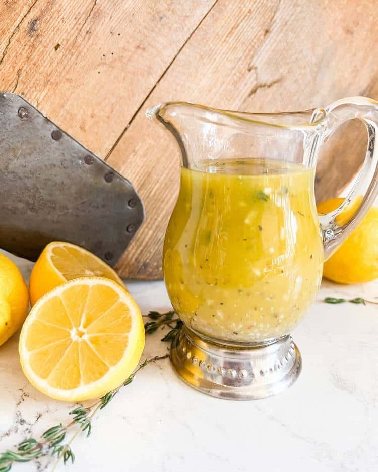 lemon vinaigrette dressing