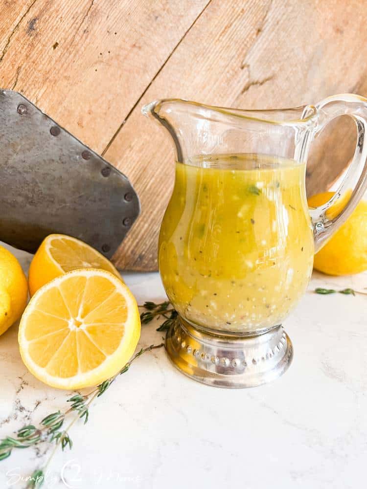 lemon vinaigrette dressing