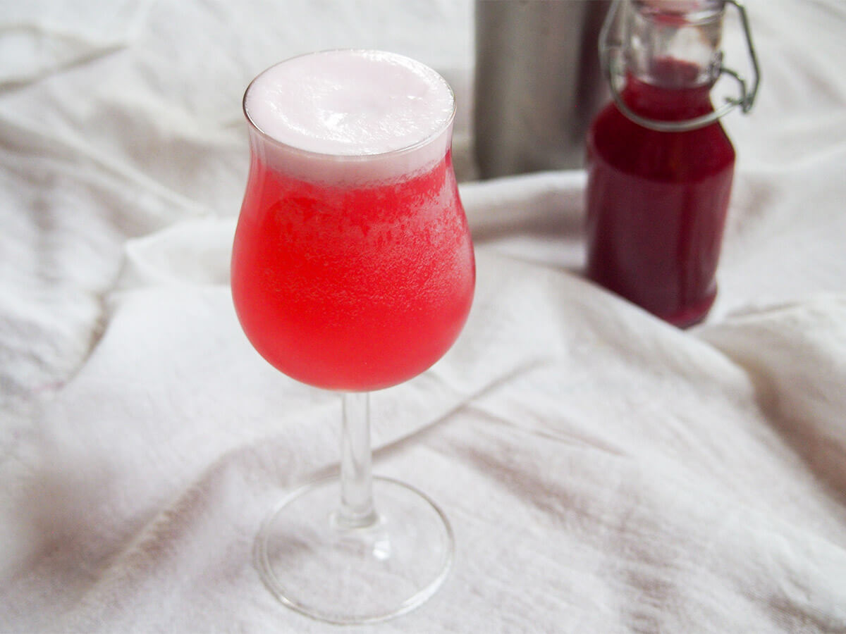 Pink Gin Fizz Cocktail Recipe