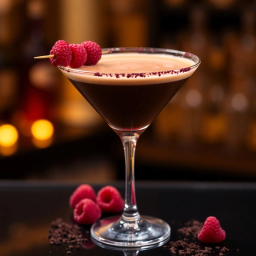 Raspberry Espresso Martini