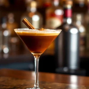 Spiced Rum Espresso Martini