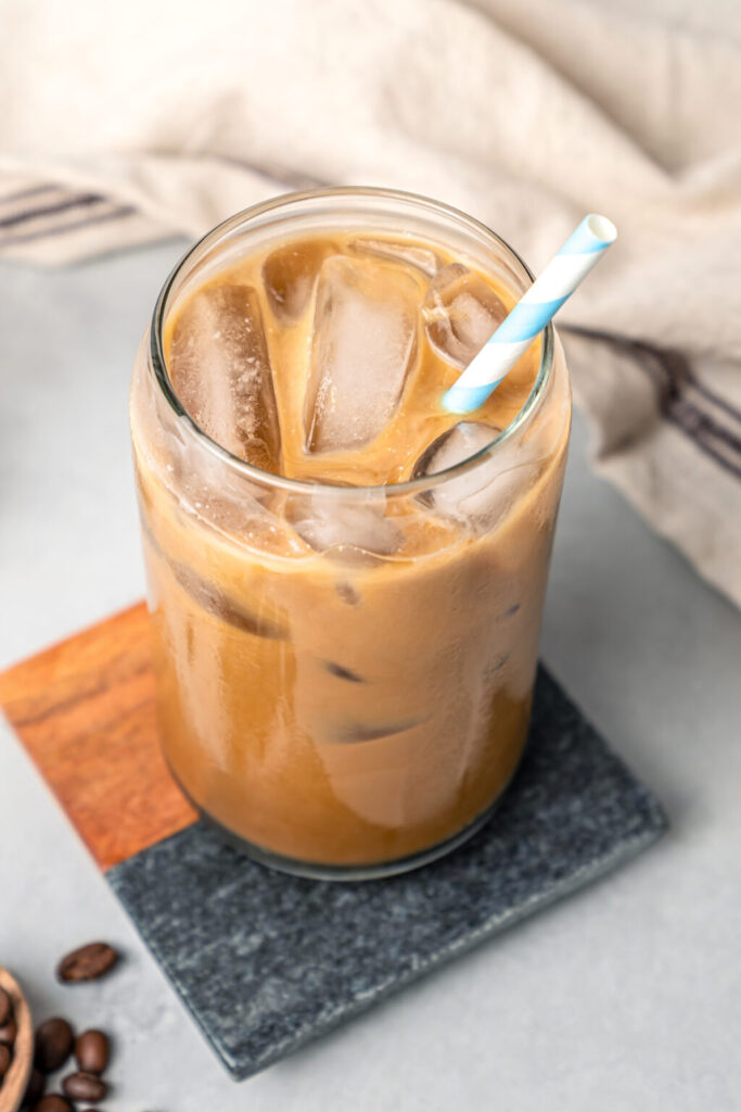 Homemade Iced Coffee Recipe with Instant Coffee