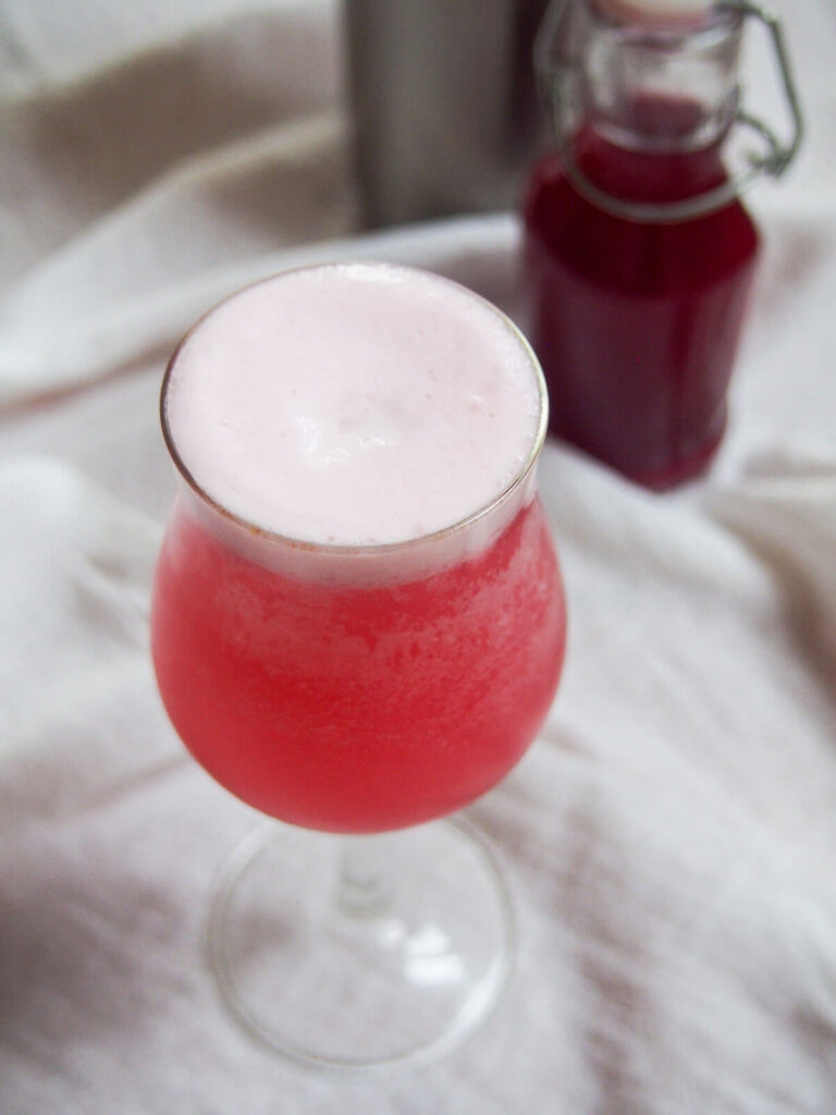 Pink Gin Fizz Cocktail Recipe