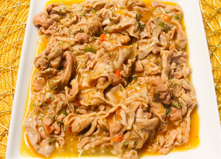 Aunt Bessie Pork Chitterlings Recipe