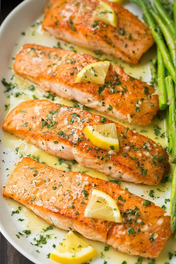 Baked Salmon with Asparagus