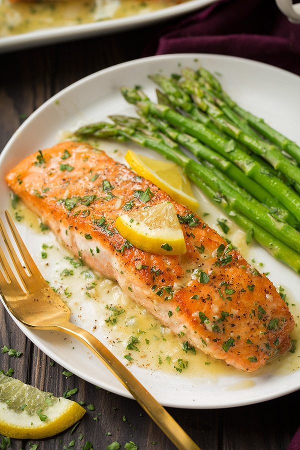 Baked Salmon with Asparagus