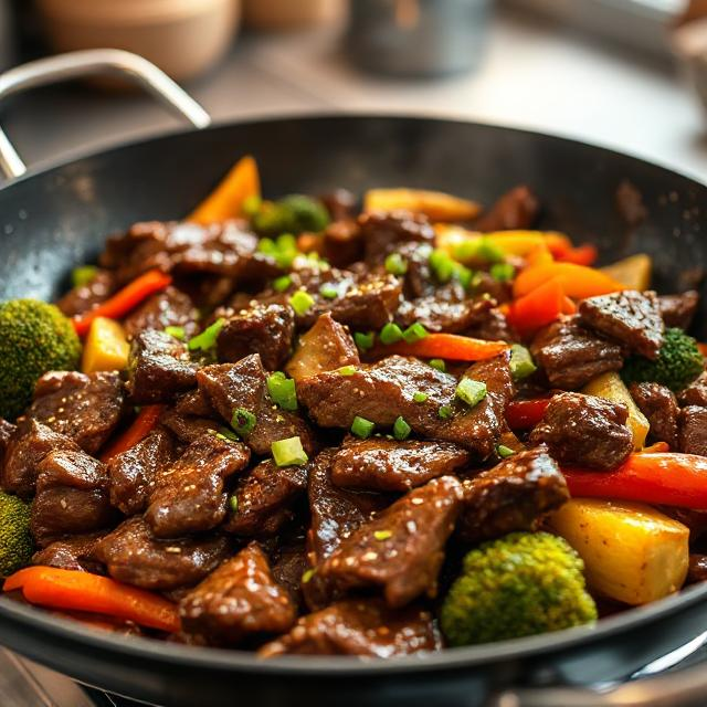 Beef Stir-Fry with Veggies