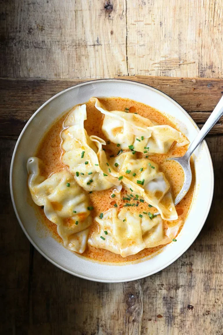 The Best Thai Coconut Curry Dumpling Soup