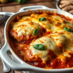 Cheesy Chicken Mozzarella Bake