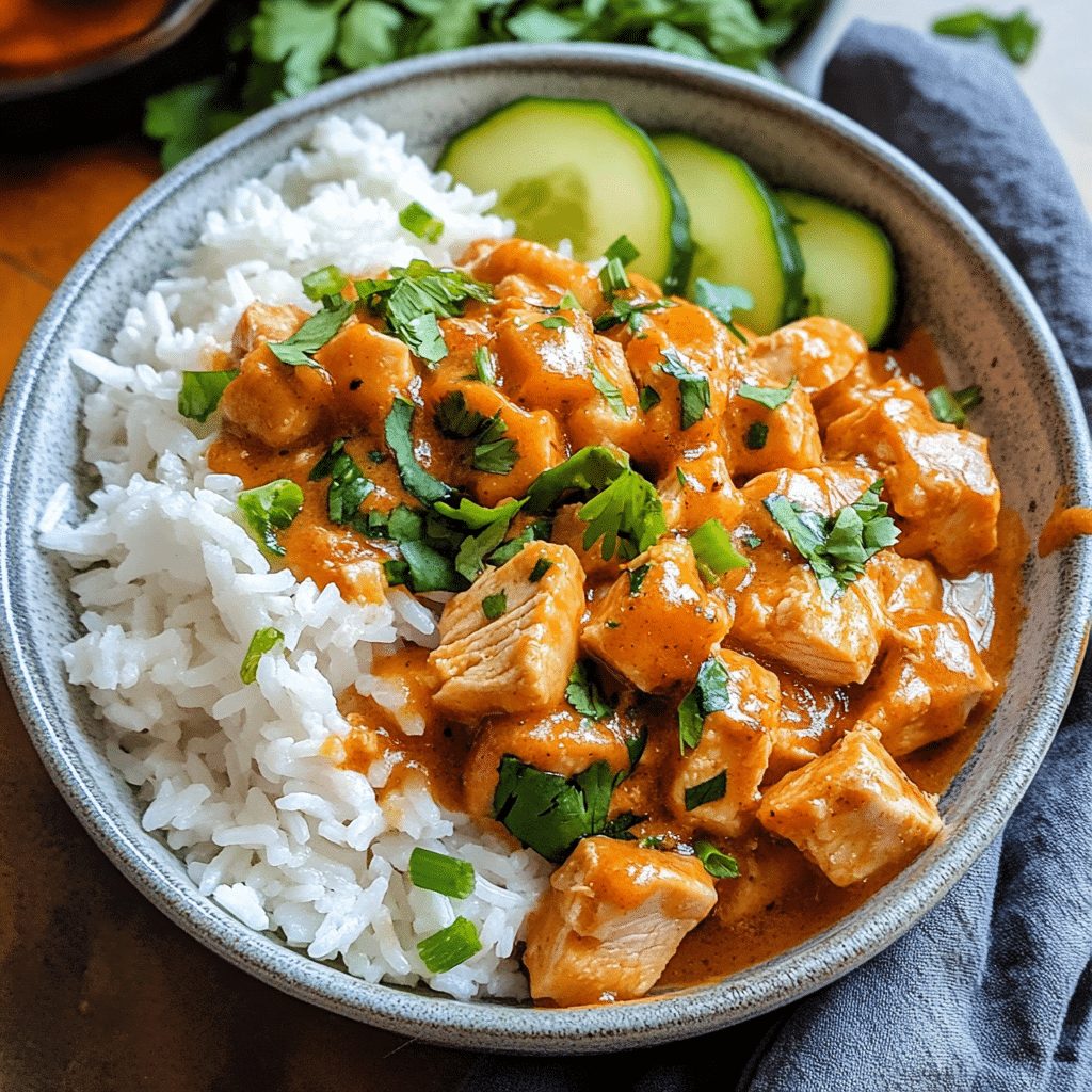 Coconut Chicken Rice Bowl