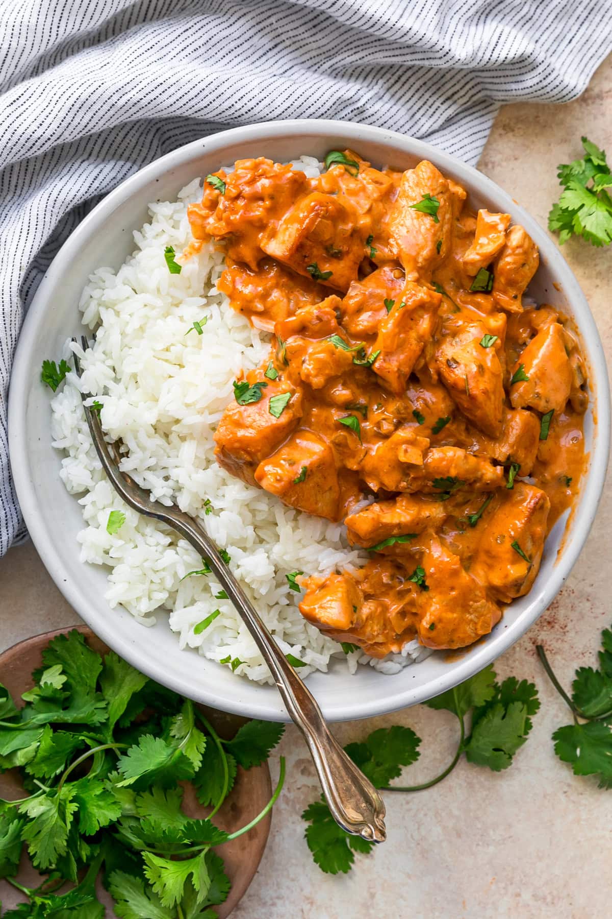 Coconut Chicken Rice Bowl