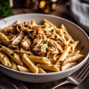 Crock Pot Creamy Cajun Chicken Pasta