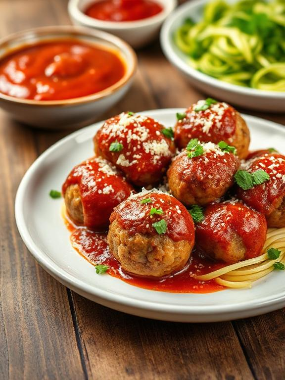 Keto Italian Sausage Meatballs