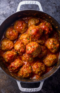 Keto Italian Sausage Meatballs