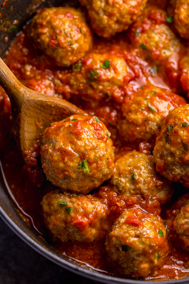 Keto Italian Sausage Meatballs