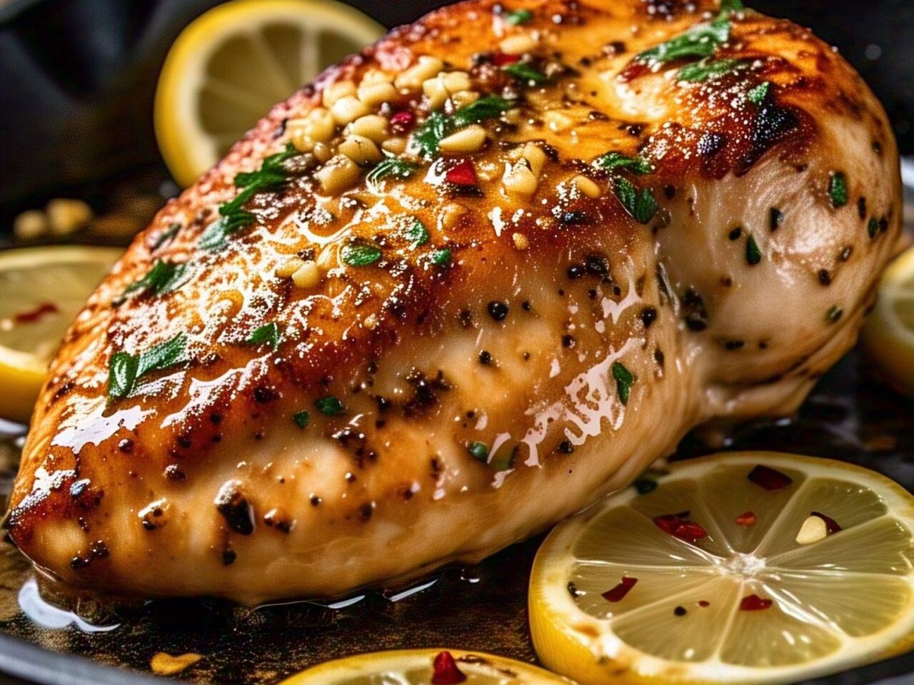 Lemon Garlic Chicken – A Flavorful & Healthy Dinner