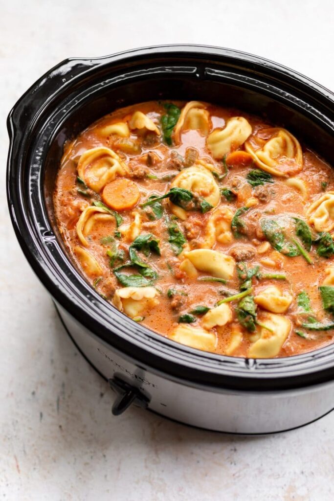 Sausage Tortellini Soup