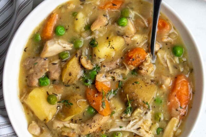 Slow Cooker Chicken Stew Recipe