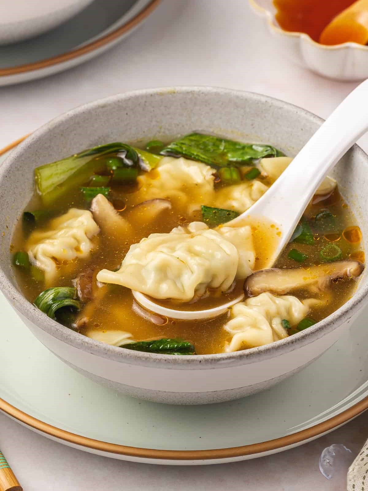 Homemade Wonton Soup Recipe