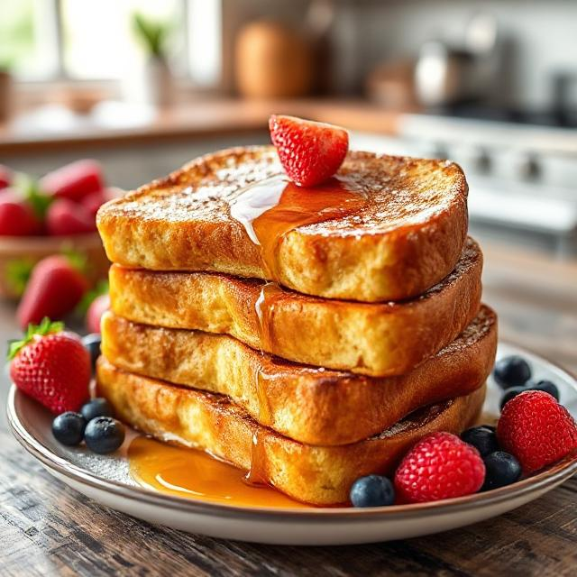 Hawaiian Roll French Toast