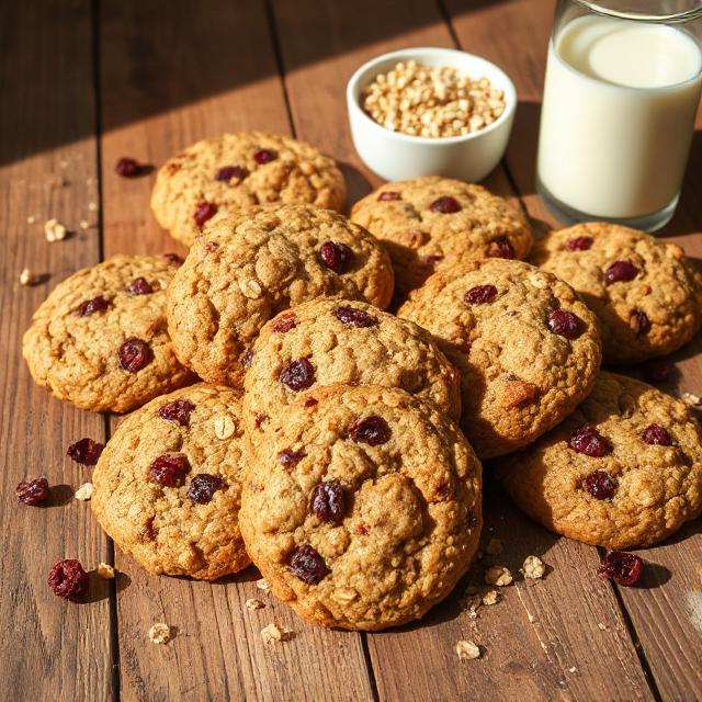 Homemade Oatmeal Breakfast Cookies 